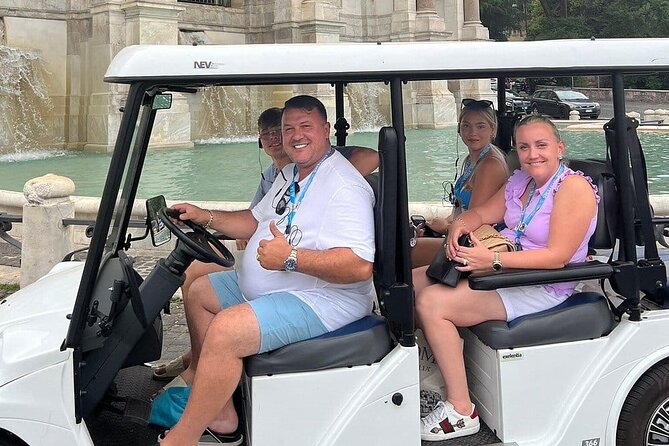 Rome: Small Group City Tour by Golf Cart With Gelato - Convenient Transportation