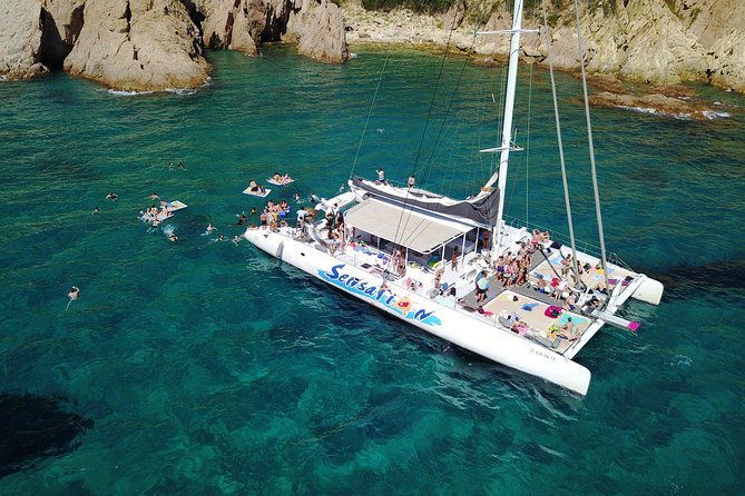 Sailing Along the Costa Brava in a Large Catamaran With a Buffet-Barbecue and Swimming Inlet. Drinks Are Included. - Accessibility and Transportation