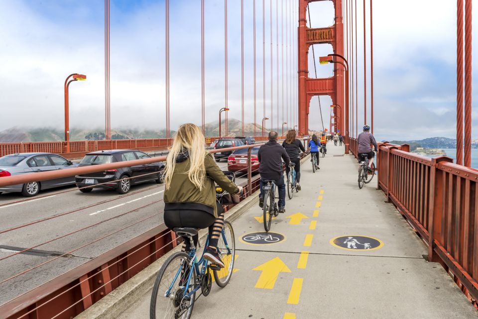 San Francisco: Golden Gate Bridge and Sausalito Cycling Tour - Customer Reviews