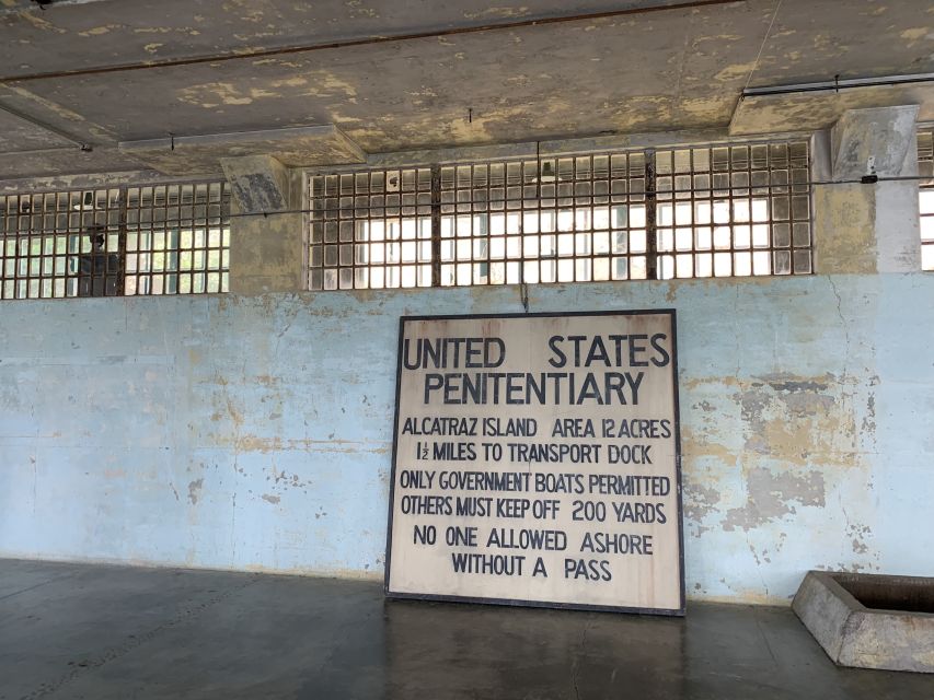 San Francisco: Inside Alcatraz Tour With Bay Cruise - Accessibility and Restrictions