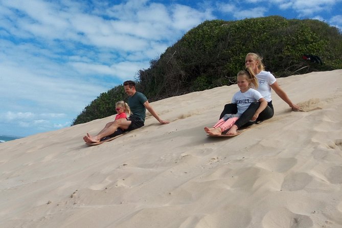 Sandboarding in Jeffreys Bay, South Africa - Skill Level and Difficulty