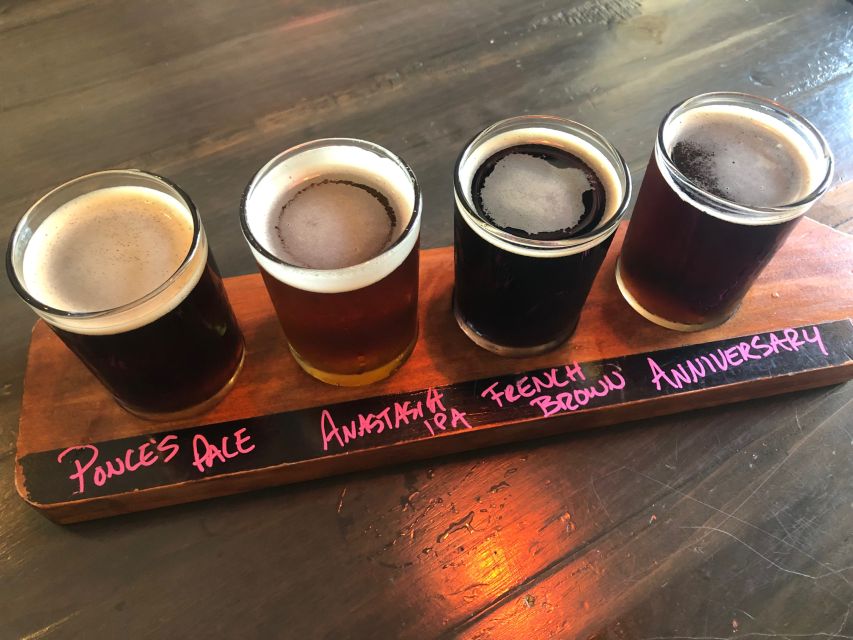 St. Augustine: Craft Beer & History Walking Tour - Craft Beer Stops