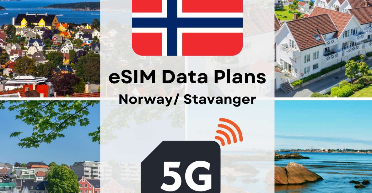 Stavanger: Esim Internet Data Plan for Norway 4g/5g - Important Considerations