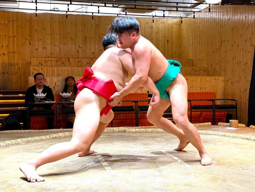 Tokyo: Sumo Show Experience With Chicken Hot Pot and a Photo - Meal and Drink Options