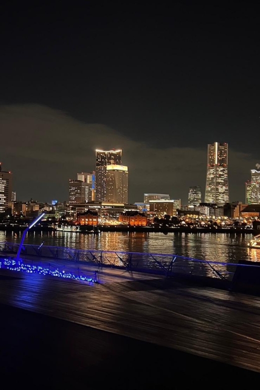 Yokohama 1.5 H Night View Walking Tour in Minatomirai - Panoramic Pier Views