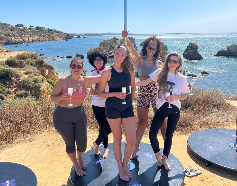 Algarve: Ocean View Pole Dance Experience With Prosecco - Refreshments and Amenities