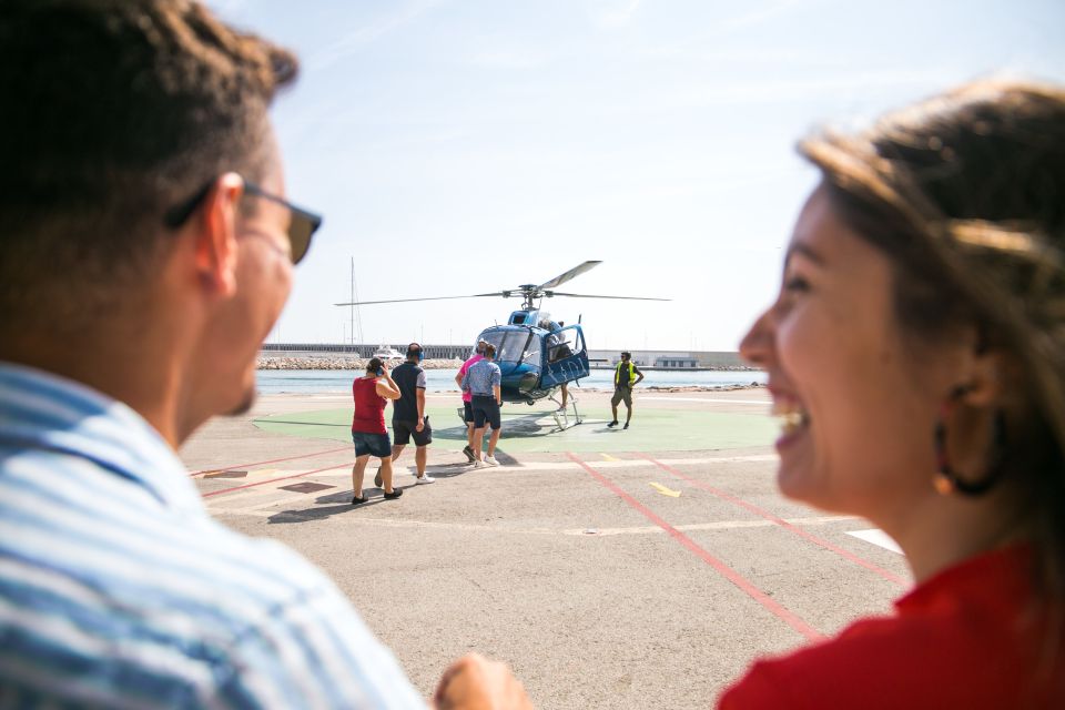 Barcelona: Helicopter, Walking, and Sailing 360º City Tour - Exploring Iconic Neighborhoods