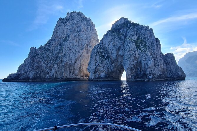 Capri Island: Private Boat Tour From Sorrento or Positano - Swimming and Snorkeling