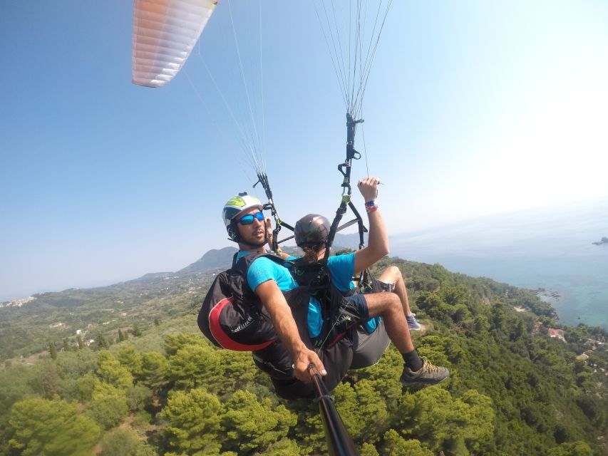 Corfu: Paragliding Tandem Flight Above Pelekas Town - Group Size and Languages