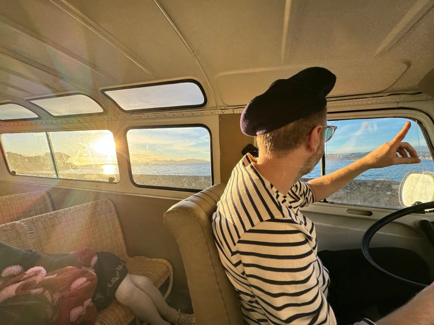 Exclusive 2 Hours City Tour in Cannes in a Vintage Bus - Visiting the Local Food Market