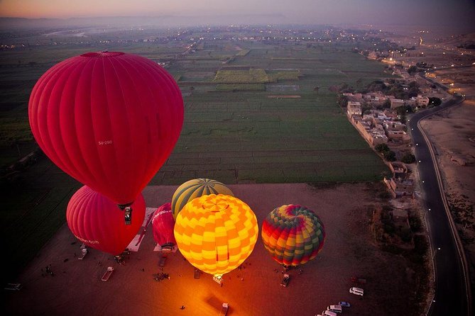 Hot Air Balloon Ride and Tour to Valley of Kings Luxor- Special Offer - Flight Certification and Guide