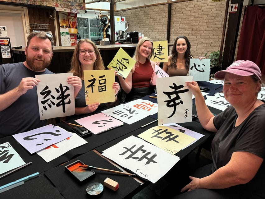 Kyoto: Japanese Calligraphy Workshop - Immersive Experience