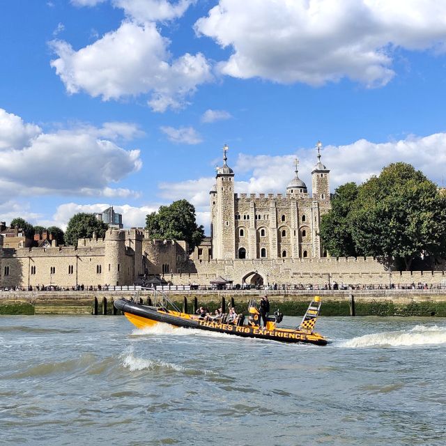 London: 40-Minute Ultimate Tower RIB Blast Speedboat Tour - Safety Considerations