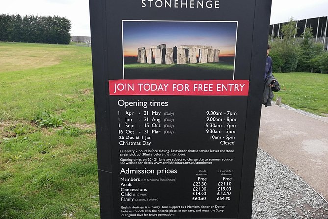 Luxury Private Vehicle Day Hire From & to London via Stonehenge Lacock and Bath - Tour Inclusions and Exclusions