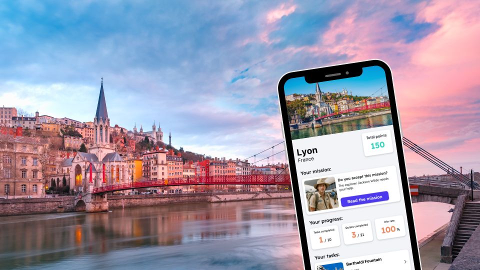 Lyon: City Exploration Game and Tour on Your Phone - Exploration Game Duration and Meeting Point