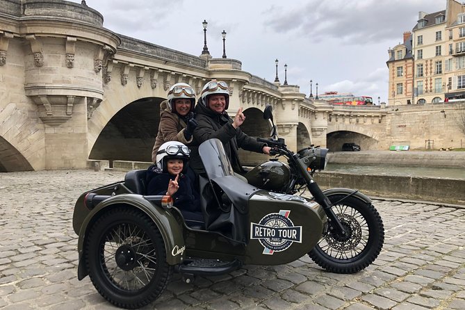 Paris Private Vintage Half Day Tour on a Sidecar Motorcycle - Positive Guest Reviews