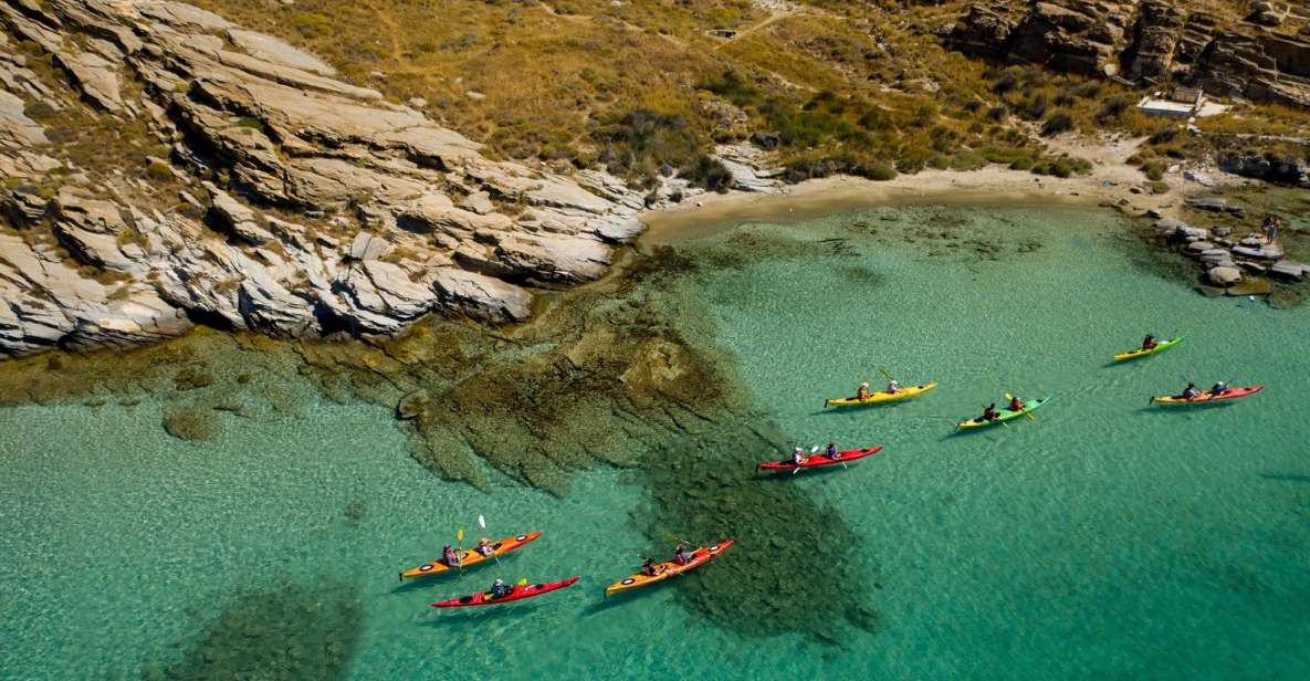 Paros: Sea Kayak Trip With Snorkeling and Snack or Picnic - Meeting Point and Transfers