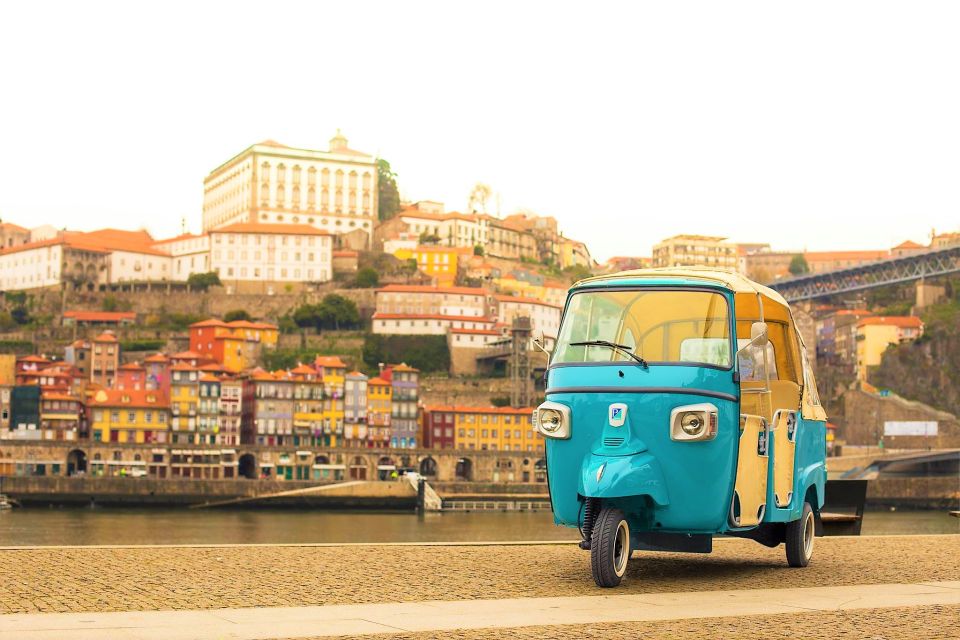 Porto: Private Tuk-Tuk Tour With Short Walks and Wine - Glass of Porto Wine