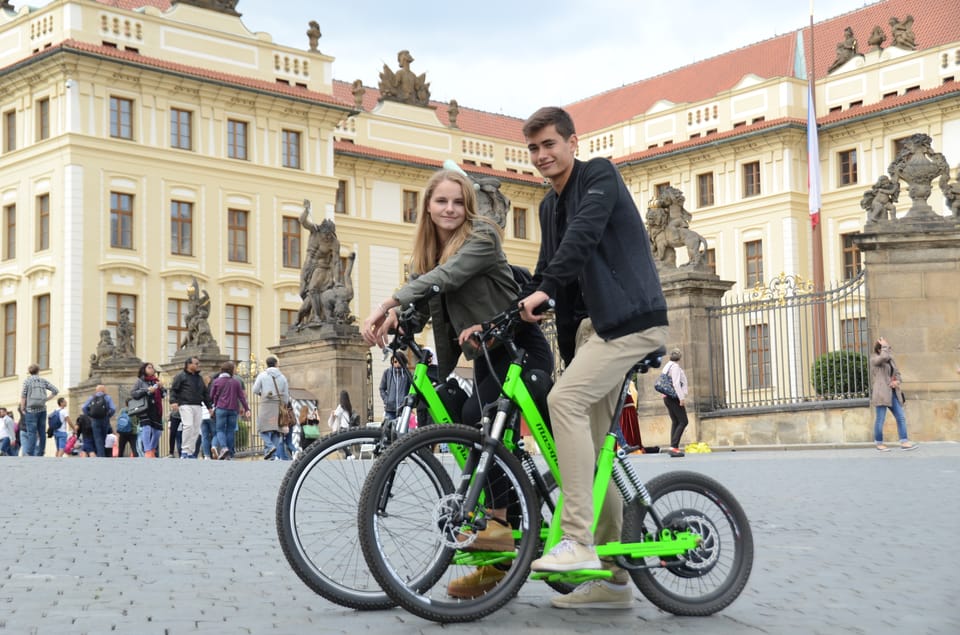 Prague Electric Scooter Grand Tour - Group Size and Duration