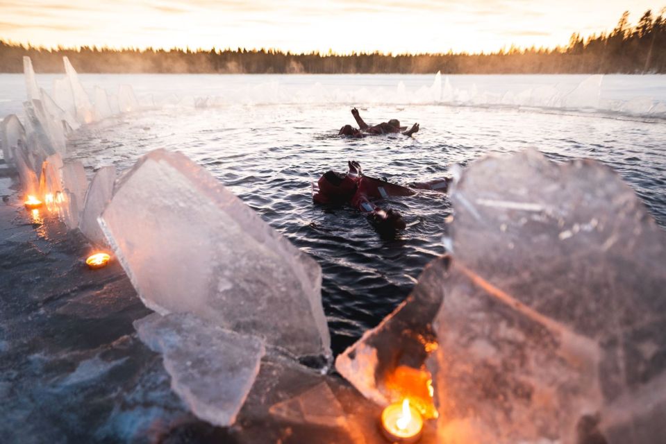 Rovaniemi: Arctic Ice Floating and Northern Lights Tour - Enjoying Lappish Nature