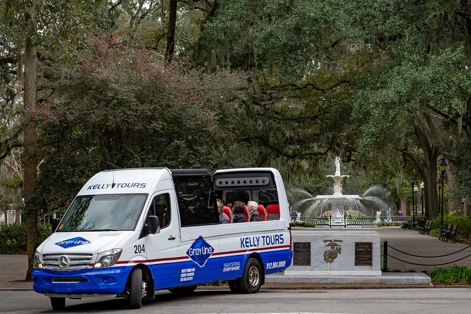 Savannah Open Top Panoramic City Tour With Live Narration - Convenient Shuttle Service