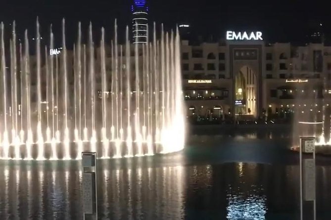 Stunning Night Tour With Dubai Fountain and the Burj Khalifa - Transportation and Guides