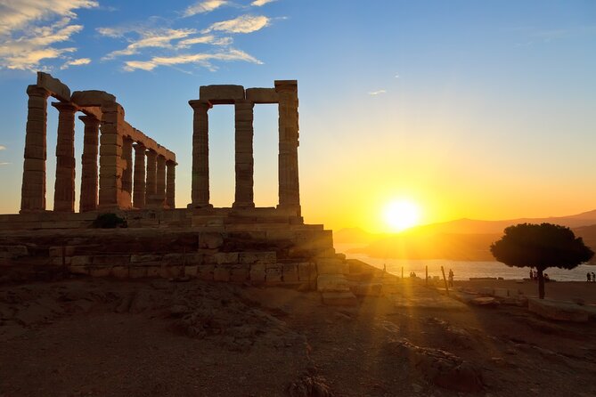 Sunset at the Cape Sounion and Temple of Poseidon Half Day Tour - Experience the Aegean Sunset