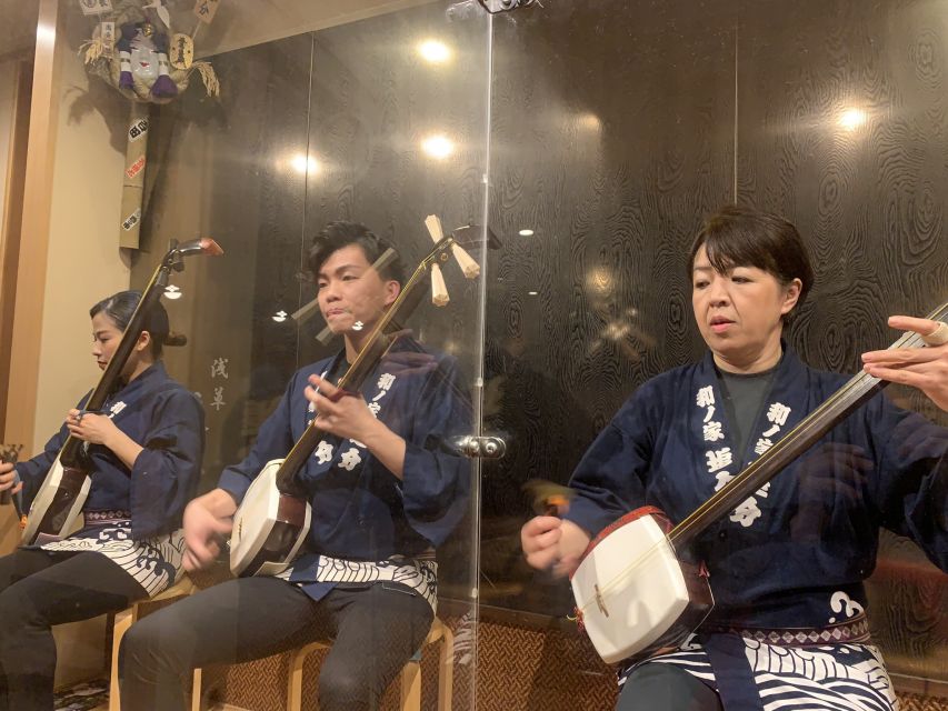 Tokyo: Traditional Asakusa Music Show With Dinner - Booking and Cancellation Policy