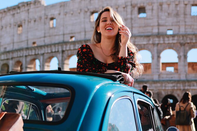 Tour of Rome Aboard a Vintage FIAT 500 - Exploring Romes Highlights