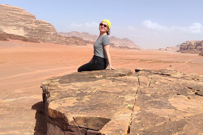 Wadi Rum Day Tour & Starlight Cave & Traditions Food - Burdah Rock Bridge