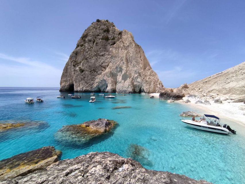 Zakynthos: Turtle Island and Caves Private Boat Trip - Tour Departure and Duration