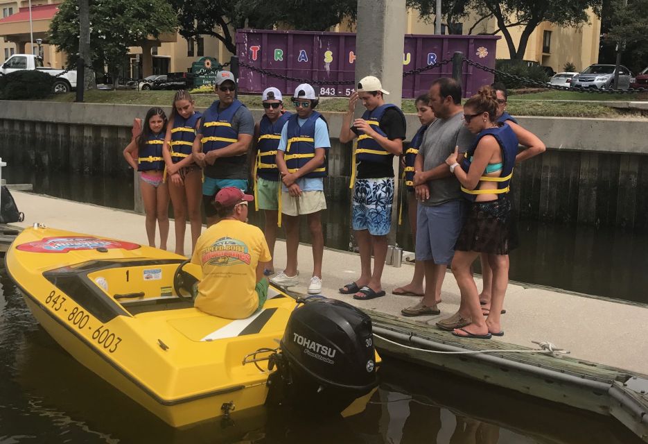 Charleston Harbor 2-Hour Speedboat Adventure - Cancellation Policy