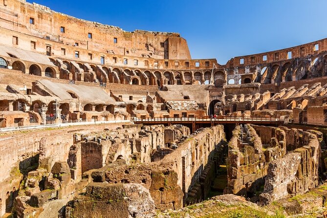 Colosseum Arena Floor Guided Group Tour With Roman Forum and Palatine Hill - Highlights of the Tour