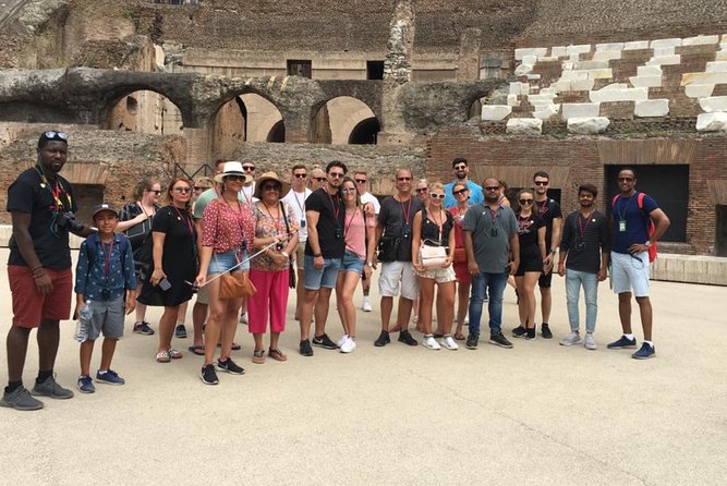 Colosseum Arena Floor Guided Tour With Ancient Rome Access - Booking Confirmation and Tickets