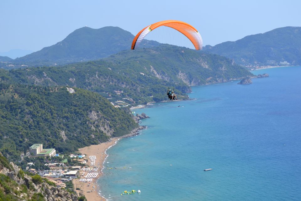 Corfu: Paragliding Tandem Flight Above Pelekas Town - Transfer and Cancellation Policy