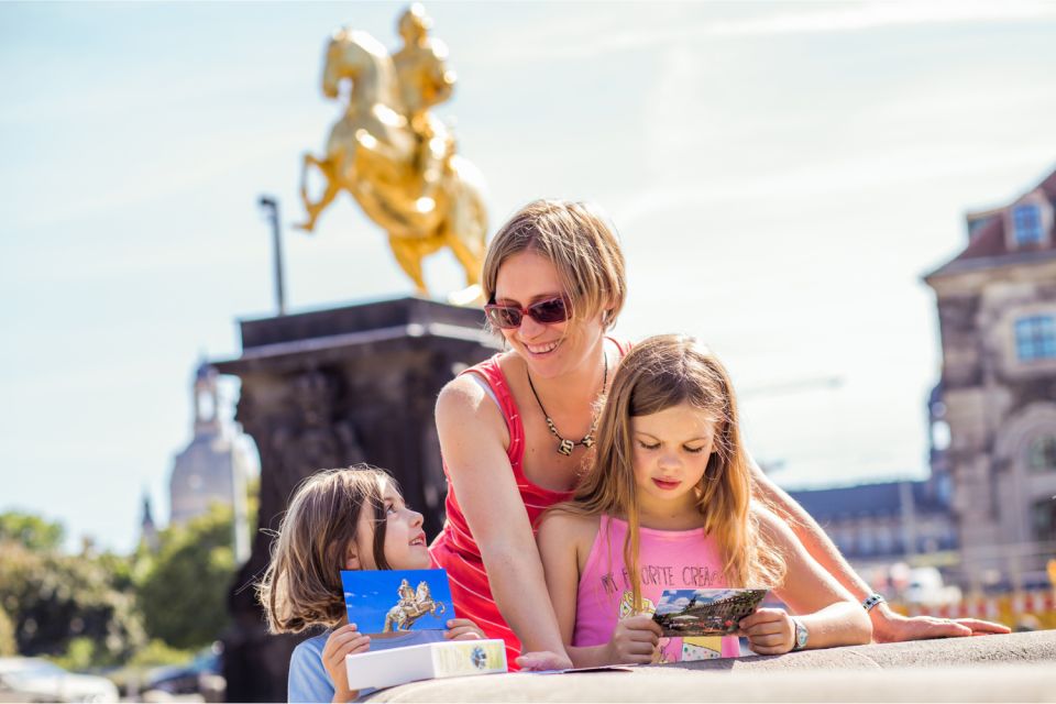 Dresden Neustadt: Scavenger Hunt for Children - Flexible and Family-Friendly