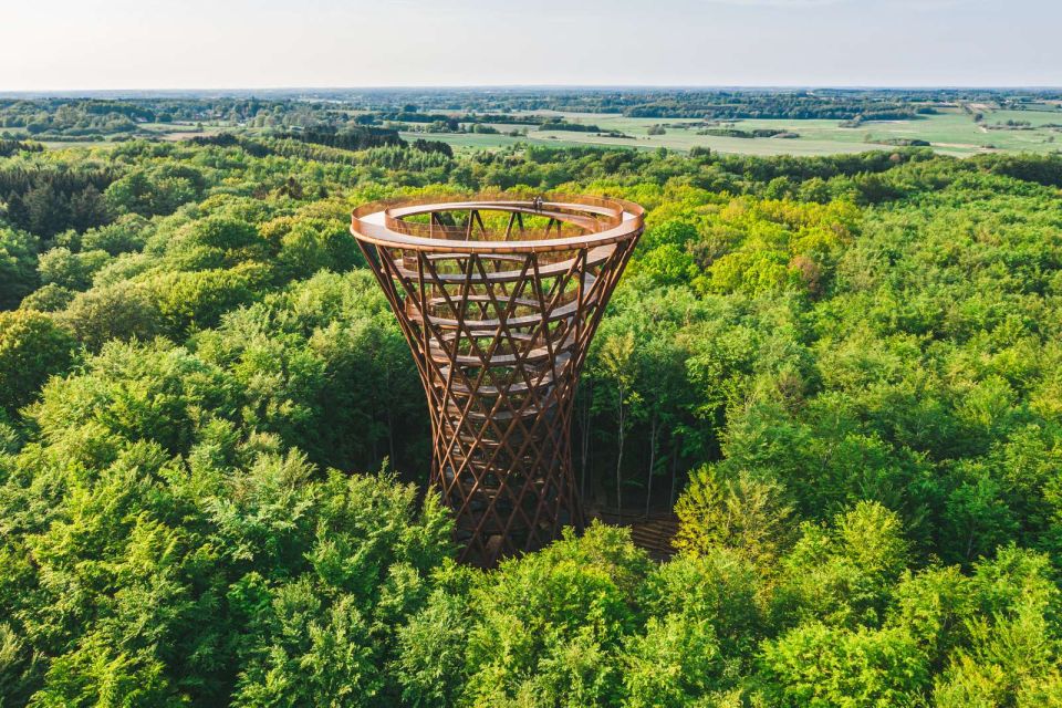 From Copenhagen: Round-Trip to Møns Klint and Forest Tower - Guided Tour and Sights