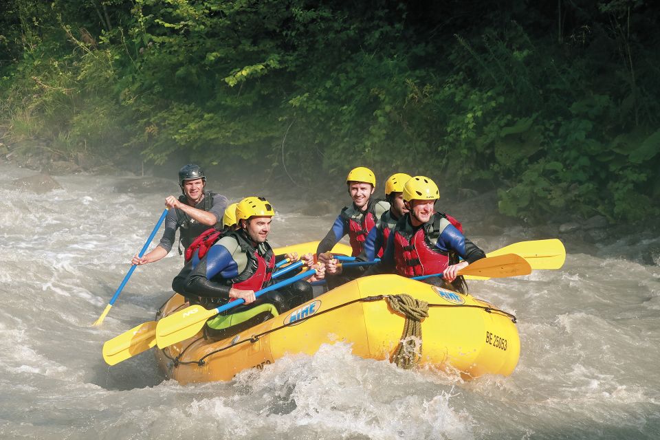 From Interlaken: Lütschine River Whitewater Rafting - Booking Options and Cancellation Policy