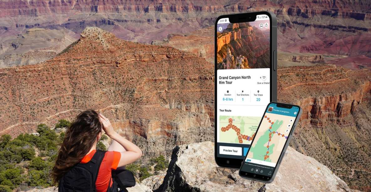 Grand Canyon North Rim: Self-Guided GPS Audio Tour - Scenic Overlooks and Wilderness