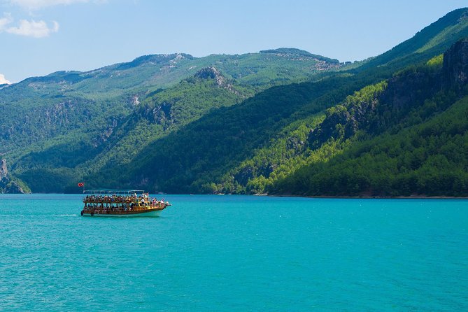 Green Canyon Boat Tour With Lunch and Drinks From Antalya - Cancellation Policy and Additional Info