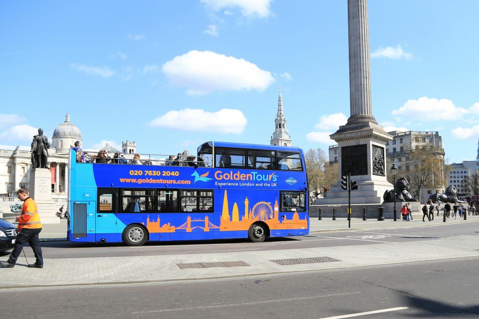 London: Golden Tours Hop-on Hop-off Bus Tour & Free 24 Hours - Free Walking Tour