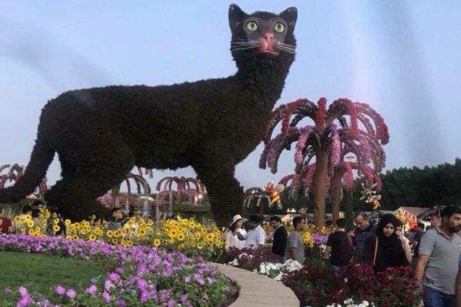 Miracle Garden & Butterfly Garden With Ticket & Private Transfers - Worlds Largest Flower Garden