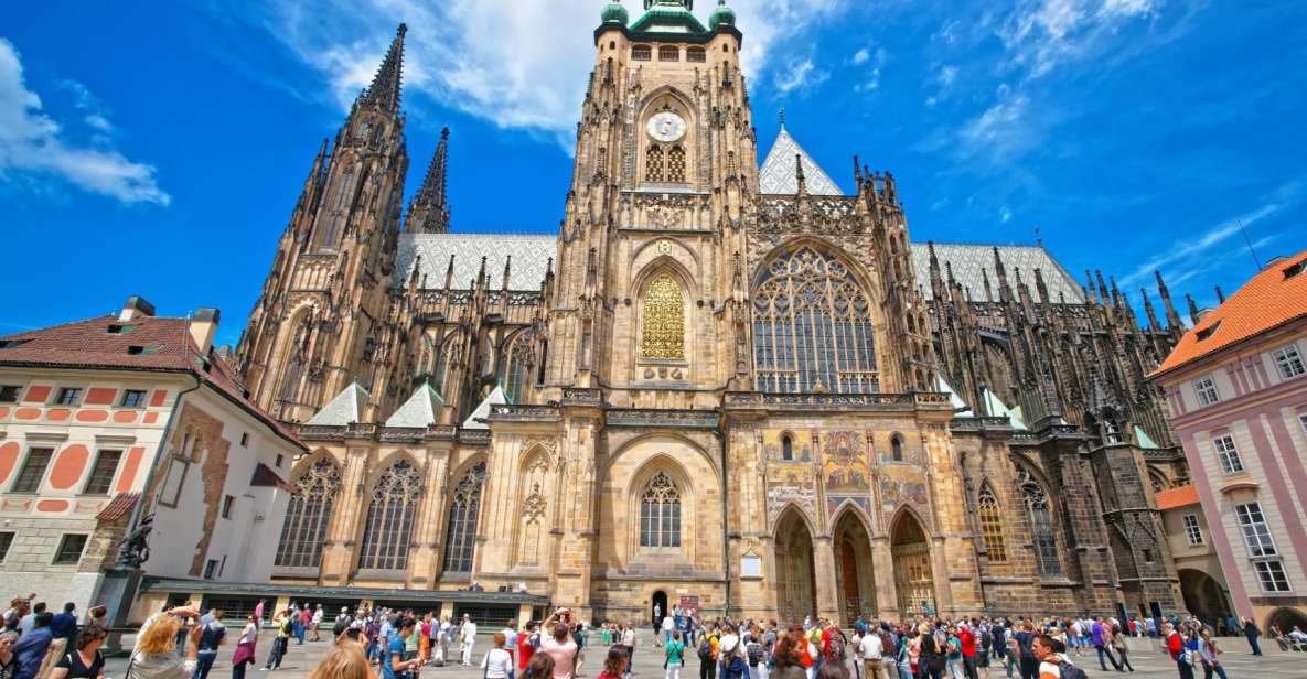 Prague Hradcany Castle, St Vitus Cathedral Tour With Tickets - Flexible Booking and Cancellation