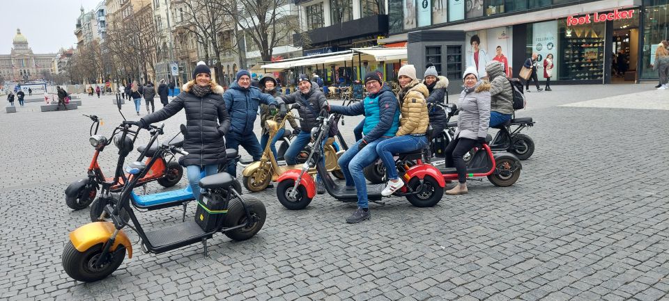 Prague on Wheels: Private, Live-Guided Tours on Escooters - Royal Grand Tour