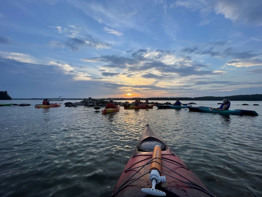 Sebago Lake Guided Sunset Tour by Kayak - Preparation Tips