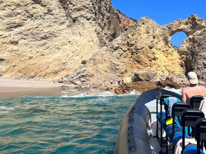 Sesimbra: Private Boat Tour Beaches of Arrábida Natural Park - Local Heritage and History