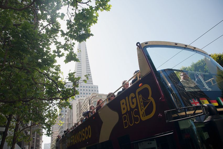 SF: Hop-On Hop-Off Bus Tour & California Academy of Sciences - Reserve and Pay Later