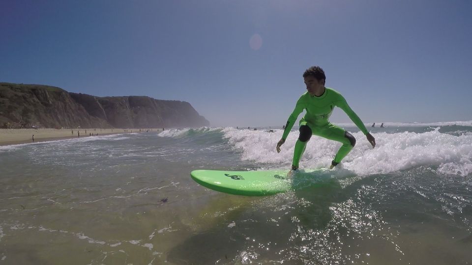 Sintra: 2-Hour Group Surf Lesson at Praia Grande - Convenient Transportation