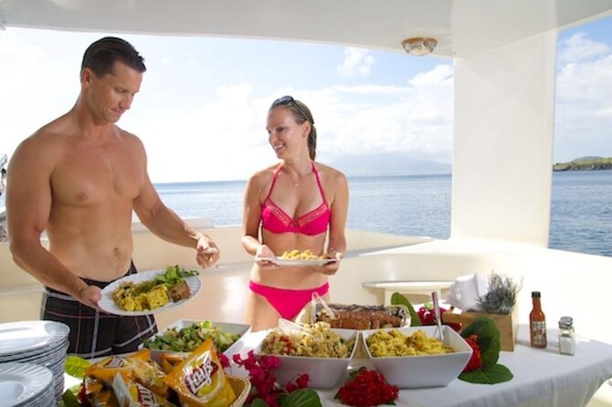 Snorkel Lunch & Lounge: Bluewater or Snorkel and Lunch: Leeward - Booking and Cancellation