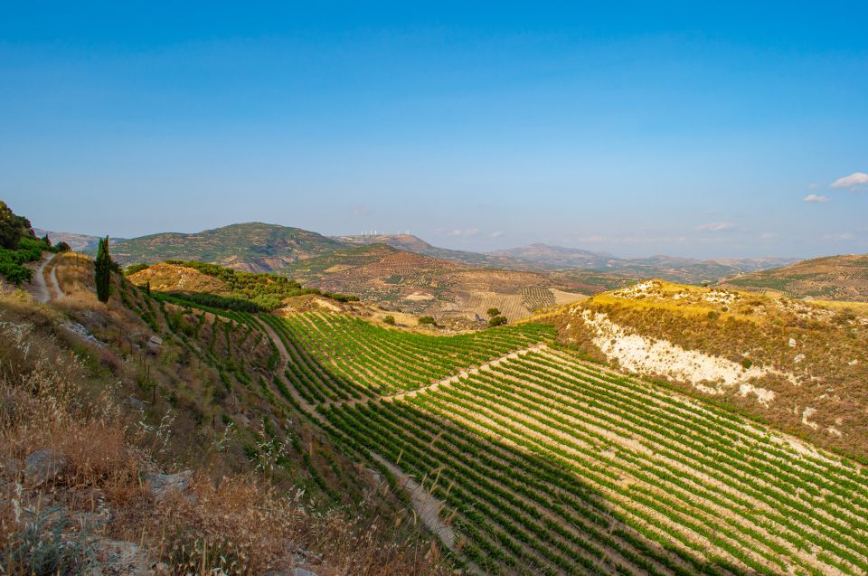 Through Heart of Crete to South & Wine Tasting Private Tour - Serene Zaros Lake